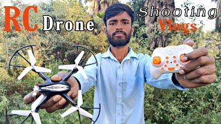 New Vlogs - Aaj Ham Udayenge Mini HX750 RC Drone_video Shooting VLOG🎥_behind the shoot drone