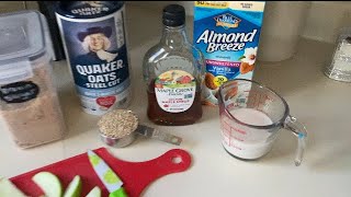 Easy Breakfast: Maple brown sugar oatmeal 🥣😋