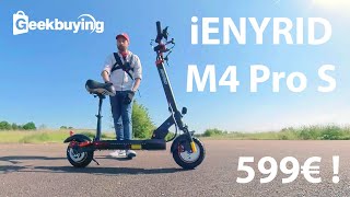 Trottinette électrique Ienyrid M4 Pro S+ Pourquoi un nom aussi long ?