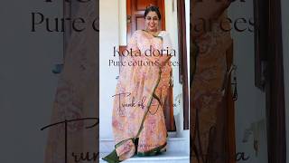 Pure Cotton Kota Doria Saree