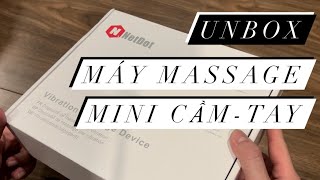 Unbox & Review | Súng Máy Massage Mini Cầm Tay Netdot với 20 chế độ | Quản Lý Chi Tiêu Thông Minh