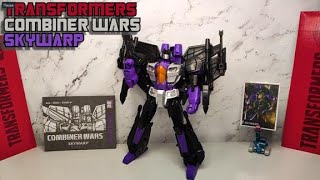 Скайворп/Skywarp, трансформер, обзор фигурки, Combiner Wars.