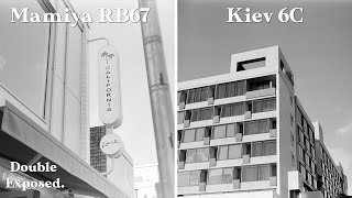 Mamiya RB67 vs Kiev 6C | Photo walk with Ilford HP5+