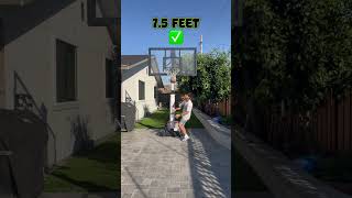 How high can I dunk with a football 🏈 #basketball #nba