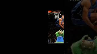 Aaron Gordon  Under- the- legs, Over the Mascot Dunk😊#shorts#sports #nba