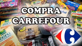 SUPER COMPRA CARREFOUR | Casi toda la compra sale GRATIS | App para ganar dinero