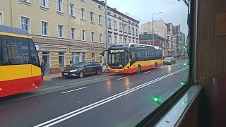 Przejazd grudziądzkim tramwajem na linii 2