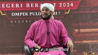 Tausiyah Sheikh Abdullah Jahaf sempena Majlis Penutup Mawlid Agung Negeri Beradat