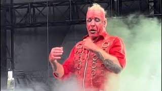 Sport Frei bridge- Till Lindemann live | knotfest | des Moines | 9/21/24