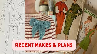 Recent Makes ~ Sewing, Knitting & general craftiness to keep my hands busy