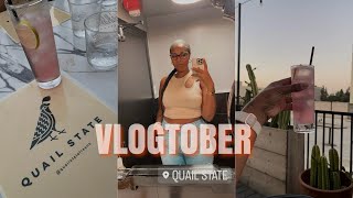 A CHILL EVENING AT QUAIL STATE 🍹#vlogtober2023