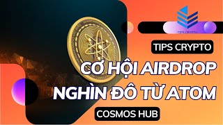 STAKE ATOM - CƠ HỘI AIRDROP NGHÌN ĐÔ VỚI HỆ ATOM COSMOS | TIPS CRYPTO