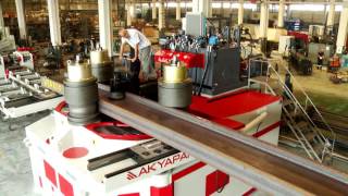 APK 800 Roll Angle Roll / Toplu Profil Bükme Makinesi