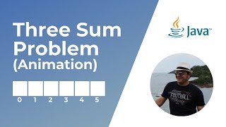 Three Sum problem Animation in Java | Coding Interview Question