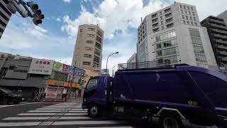 Walk along Tokyo Metro Tozai Line from Takadanobaba Sta. to Waseda Sta./高田馬場駅から早稲田駅まで散歩