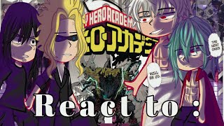 MHA/BHNA°•Pro heroes react to°•[]Prt3/?[]BHNA MANGA385-402[]💥MHA/BHNA×GC🥦 []GCRV[]⚠️SEASON6 SPOILS[]