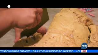 Pruebe la rosca de reyes de costra azucarada