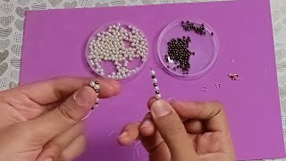 Beaded bracelet making | Amazing beaded bracelet tutorial #bracelet #braceletmaking #tutorial