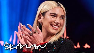 Dua Lipa admits getting in police trouble as a teen | SVT/TV 2/Skavlan