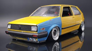 Golf 2 DHL Express 1:18 Umbau