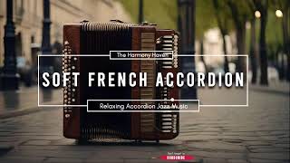 Soft French Accordion | Relaxing Accordion Music | Stress Relief, Sleep, Study | Coffee Shop Music