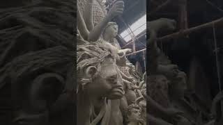 💠Prasanta Pal Studio💠 Kumartuli Durga Pratima Making💠 Durga Pratima Preparation💠 Durga Puja 2024 🙏👍