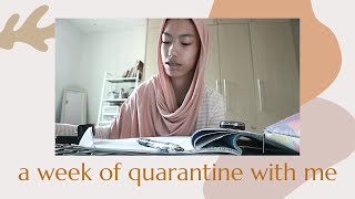 a week of quarantine with me! vlog