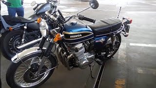 Honda CB 750 Four (7 Galo) - a vovó das superesportivas.