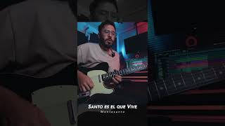 Solo de 🎸 guitarra - Santo es el que Vive de @Montesantoficial #guitar #worship #musicacristiana