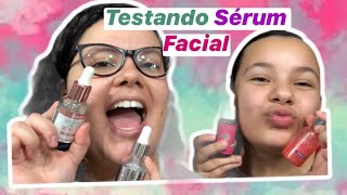 TESTANDO SÉRUM FACIAL