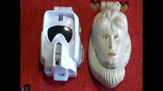 Star Wars Micro Machines Mini Head Bib Fortuna - Scout Trooper (1996 - 2/3 of Collection IV)