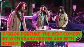 What's Going On Behind the Scenes of 'Good Fortune' with Keanu Reeves and Seth Rogen?