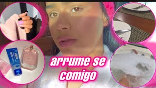 Arrume se comigo  *completão* make + look +cabelo