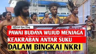 Pawai Budaya Wujud Menjaga Keakraban Antar Suku dalam Bingkai NKRI#officialepovlog#nkri#pawaibudaya