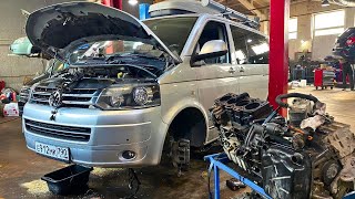 Капиталка VW Multivan. Отдали кучу денег, а в итоге ВЛИПЛИ ПО ПОЛНОЙ.  Ремонт ВЫШЕЛ ИЗ ПОД КОНТРОЛЯ.