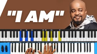 JASON NELSON: "I am" Piano Tutorial (gospel piano tutorials for beginners)