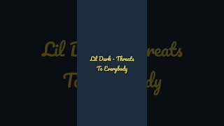 Threats To Everybody - Lil Durk (Trap) #trap #lildurk #future #trend #2022 #rap #trending #hiphop