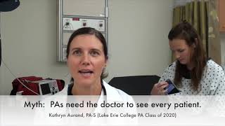 Lake Erie College PA Program - PA Myths in 2018