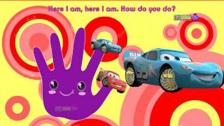 Finger Family Cars Cartoon - Family Cars Nursery Rhymes Song for Kids | Fun Kids HD