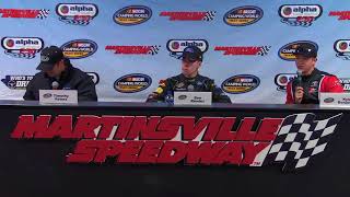 NASCAR 2018 S07E506 Press Conference NCWTS Pre Race  Kyle Benjamin Timothy Peters and Ben Rhodes