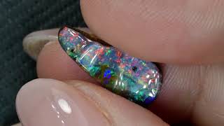 4.01 cts Boulder Opal Cut Stone