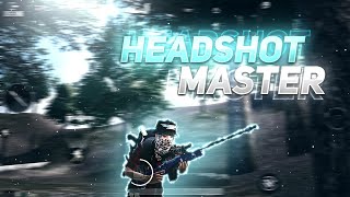 Headshot Master ⚡ | 5 Fingers + Gyroscope - PUBG MOBILE Montage