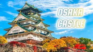 4K- Osaka Castle Walking Tour