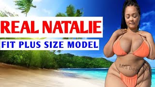 Real Natalie Curvy Plus Size Model ✅Brand Ambassador | Curvy Models | Biography, wiki, lifestyle