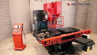 AFD 10 CNC Plate Drilling Machine / CNC Plaka Delme Makinesi