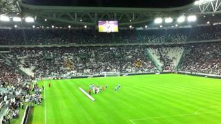 Juventus Bologna 1 1 Ingresso in campo Juventus Stadium 22/09/2011