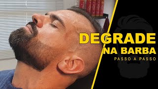 Como Fazer DEGRADE na Barba Passo a Passo (DEGRADE NA DIAGONAL)