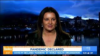 Senator Jacqui Lambie talks coronavirus, NRL sex scandal and Prince Harry on The Today Show