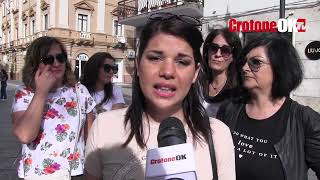 Vertenza Abramo, i lavoratori in Piazza della Resistenza a Crotone