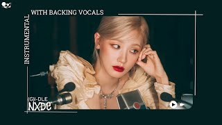 (G)I-DLE - Nxde (Instrumental with backing vocals) |Lyrics|